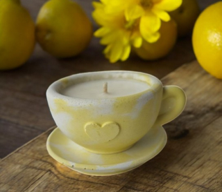 Svíčka - citron 003